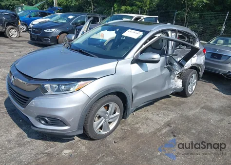 2019 Honda Hr-V Ex из США, поврежденный, VIN 3CZRU5H50KM729568